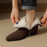 Handcrafted Genuine Leather Women's Shoes - Elegant, Luxurious Quality(E123006Q2)