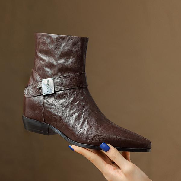 Luxurious Handcrafted Leather Women's Shoes(E123006Q3)