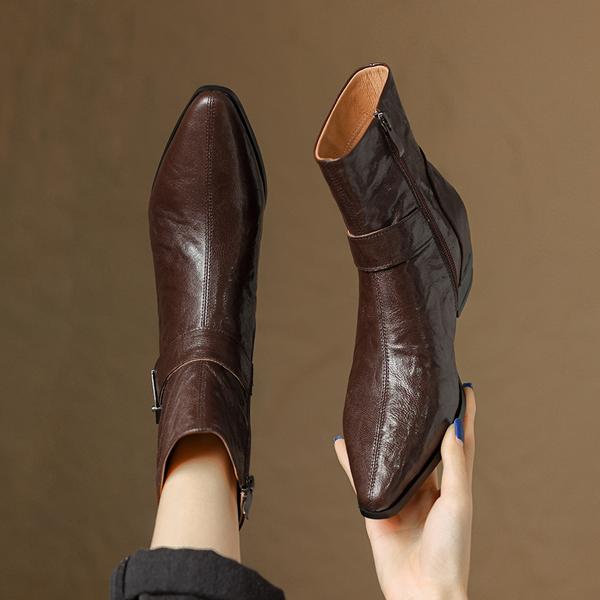 Luxurious Handcrafted Leather Women's Shoes(E123006Q3)