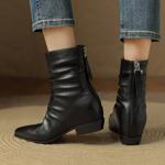 Exquisite Handmade Leather Women's Shoes: Elegant Luxury Craftsmanship(E123006Q4)