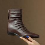 Exquisite Handmade Leather Women's Shoes: Elegant Luxury Craftsmanship(E123006Q4)