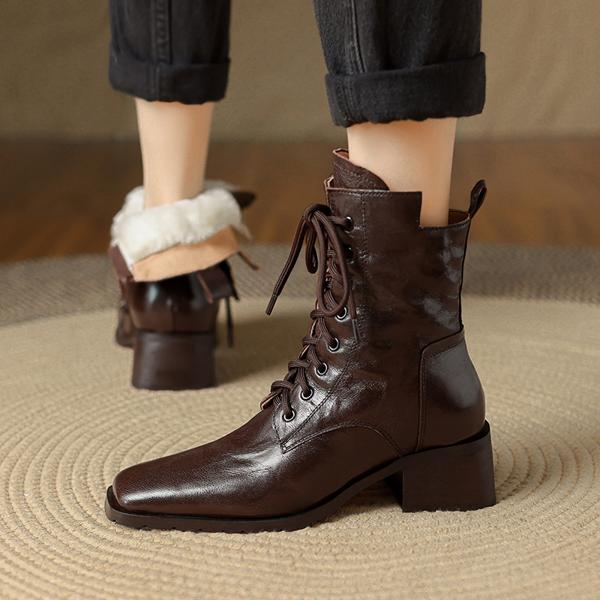 Handcrafted Premium Leather Women’s Shoes: An Essence of Elegance and Luxury(E123006Q7)