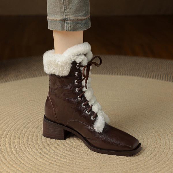 Handcrafted Luxury Leather Shoes for Elegant Women(E123006Q8)