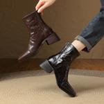 Luxurious Handcrafted Genuine Leather Women’s Shoes(E123006Q10)