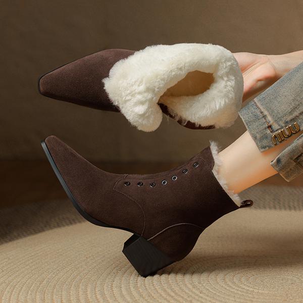 Luxurious Handmade Leather Women's Shoes: Exquisite Craftsmanship & Elegance(E123006Q5)