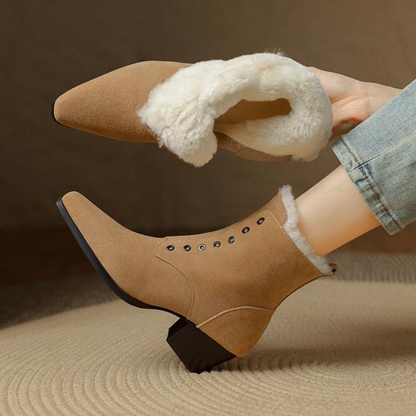 Luxurious Handmade Leather Women's Shoes: Exquisite Craftsmanship & Elegance(E123006Q5)