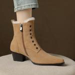 Luxurious Handmade Leather Women's Shoes: Exquisite Craftsmanship & Elegance(E123006Q5)