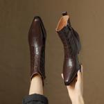 Handcrafted Luxury Leather Women's Shoes - Elegance Redefined(E123006Q6)