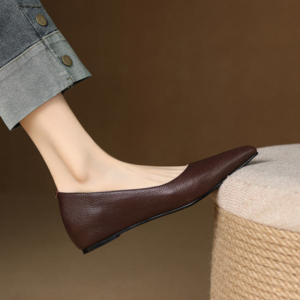 Luxurious Handcrafted Leather Women's Shoes(E123006Q19)