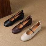 Handcrafted Luxury Leather Women's Shoes: Elevate Your Elegance(E123006Q27)