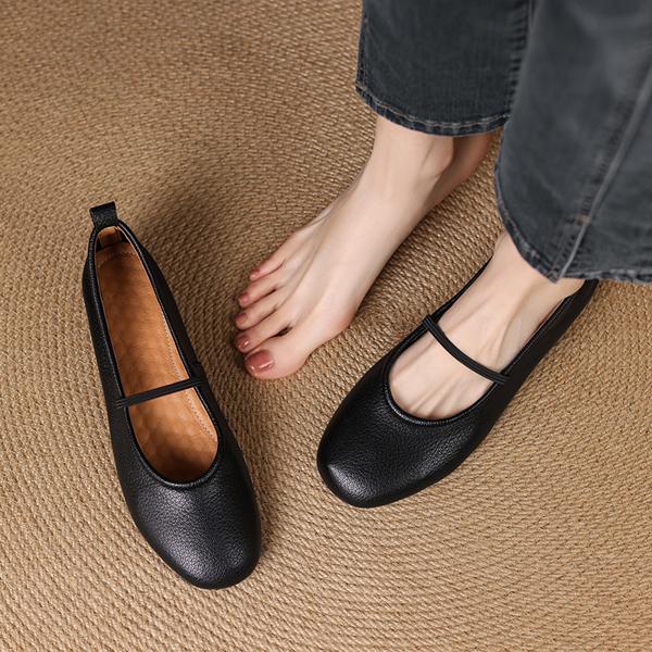 Handcrafted Luxury Leather Women's Shoes: Elevate Your Elegance(E123006Q27)