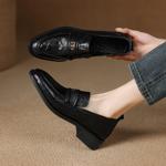 Handcrafted Genuine Leather Women's Shoes – Luxurious Elegance(E123006Q23)