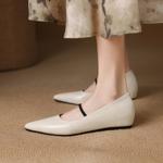 Exquisite Handcrafted Genuine Leather Women's Shoes: Elegance Meets Luxury Craftsmanship(E123006Q24)