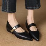 Luxury Handmade Leather Women's Shoes: Craftsmanship Meets Elegance(E123006Q26)