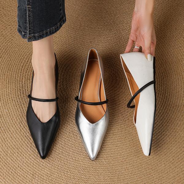 Handcrafted Leather Women's Shoes: Elegance Meets Luxury in Every Detail(E123006Q28)