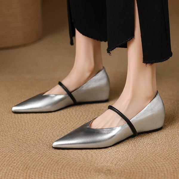 Handcrafted Leather Women's Shoes: Elegance Meets Luxury in Every Detail(E123006Q28)