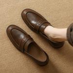 Handcrafted Luxury Leather Women's Shoes for Elegant Sophistication(E12300645681)