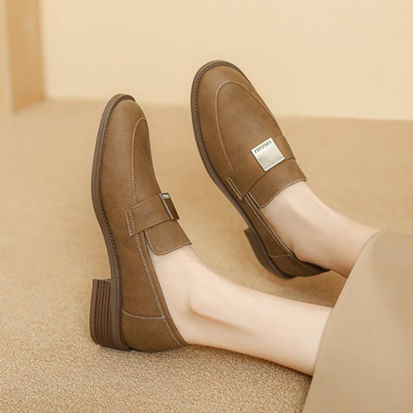 Exquisite Handcrafted Leather Shoes for Elegant Women(E12300645771)