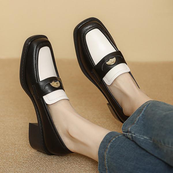 Exquisite Handmade Leather Women's Shoes: A Touch of Luxury and Elegance(E12300611月-25)