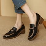 Exquisite Handcrafted Leather Women's Shoes: Luxury Meets Elegance(E12300646015)