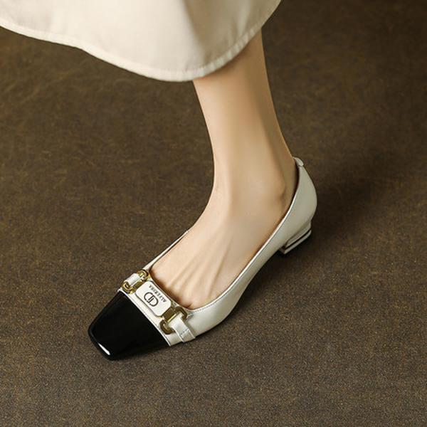 Handcrafted Luxury Leather Shoes for Elegant Women(E123006124-6)