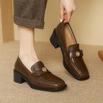 Handcrafted Luxury Leather Women’s Shoes - Elegant Craftsmanship(E12300624-16)