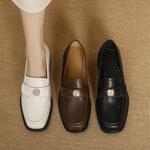 Handcrafted Luxury Leather Women’s Shoes - Elegant Craftsmanship(E12300624-16)