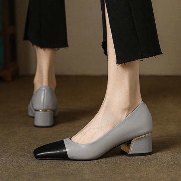 Handcrafted Luxury Leather Women's Shoes: Elegance Redefined(E12300624-17)