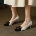 Handcrafted Genuine Leather Women's Shoes - Elegant Luxury(E12300624-19)