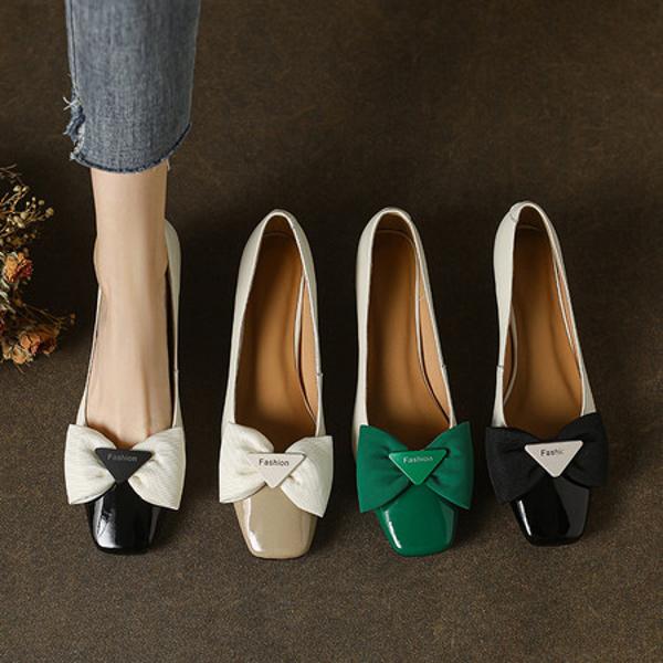 Exquisite Handcrafted Genuine Leather Women's Shoes: Luxe Elegance(E12300624-24)