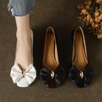 Handcrafted Luxury Leather Shoes for Elegant Women(E12300624-26)