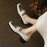 Elegant Handmade Leather Women's Shoes: Luxury Craftsmanship(E12300624-23)
