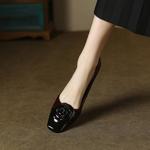 Handcrafted Luxury Leather Shoes for Elegant Women(E12300624-25)