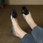 Handcrafted Luxury Leather Shoes for Elegant Women(E12300624-25)