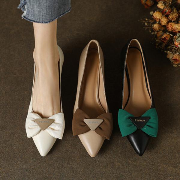 Luxurious Handcrafted Leather Women's Shoes: Elegance Redefined(E12300624-27)