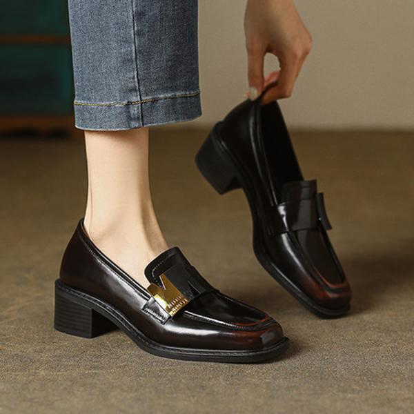 Handcrafted Luxury Leather Women’s Shoes: Elegance in Every Stitch(E12300624-29)