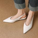 Handcrafted Luxury Leather Women's Shoes: Elegance in Every Stitch(E123006Q31)