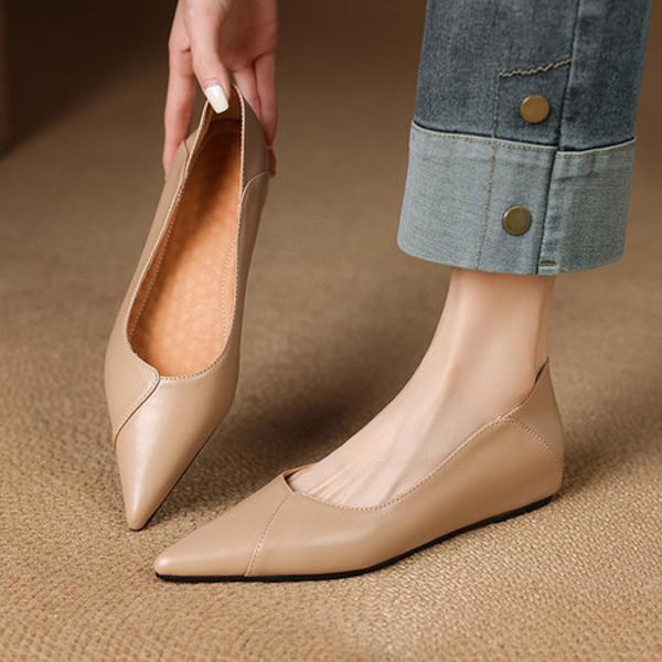 Handcrafted Leather Women's Shoes: Elegant Luxury with Exquisite Craftsmanship(E123006Q33)