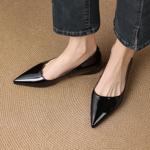 Elegant Handcrafted Leather Women’s Shoes - Luxury Craftsmanship(E123006Q36)