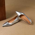 Elegant Handcrafted Leather Women’s Shoes - Luxury Craftsmanship(E123006Q36)