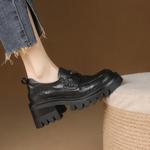 Handcrafted Leather Women's Shoes: Elegant Luxury Design(E123006Q38)