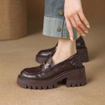 Handcrafted Genuine Leather Women’s Shoes: Luxurious Elegance(E123006Q39)