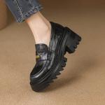 Exquisite Handcrafted Leather Women's Shoes for Elegant Living(E123006Q46)