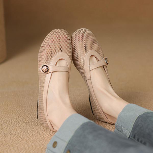 Elegant Handcrafted Leather Women's Shoes: Timeless Luxury and Craftsmanship(E123006Q41)