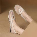 Elegant Handcrafted Leather Women's Shoes: Timeless Luxury and Craftsmanship(E123006Q41)