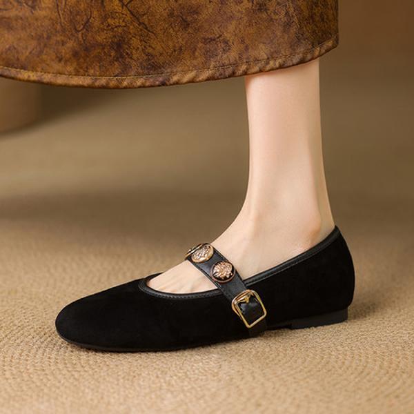 Handcrafted Genuine Leather Women's Shoes: Luxurious Elegance & Quality(E123006M2)