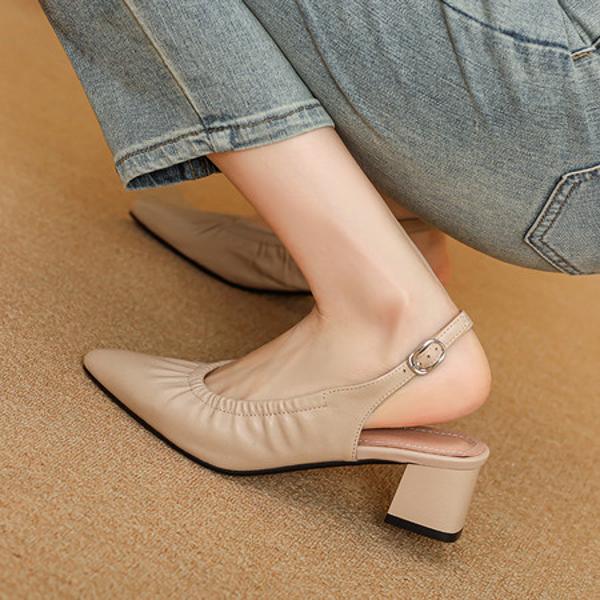 Exquisite Handcrafted Leather Women's Shoes: Luxury and Elegance(E123006T34)