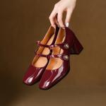 Exquisite Handcrafted Leather Women's Shoes - Luxury Elegance(E123006Q47)