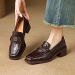 Exquisite Handmade Leather Women's Shoes for Luxurious Elegance(E123006Q48)