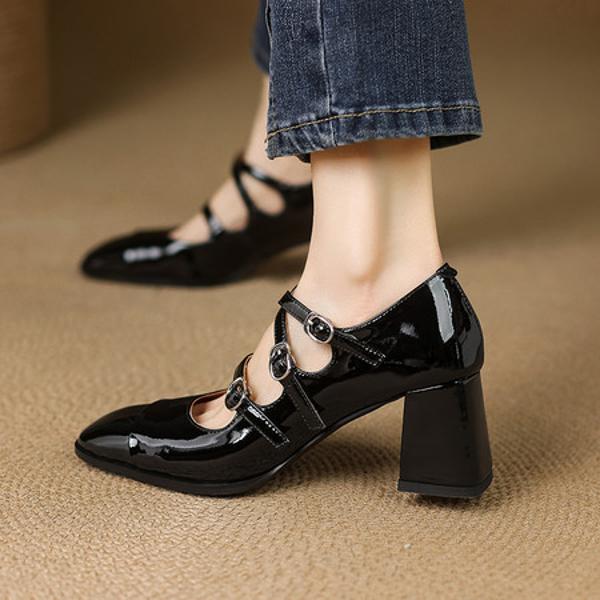 Artisan Crafted Luxury Leather Women's Shoes(E123006Q49)